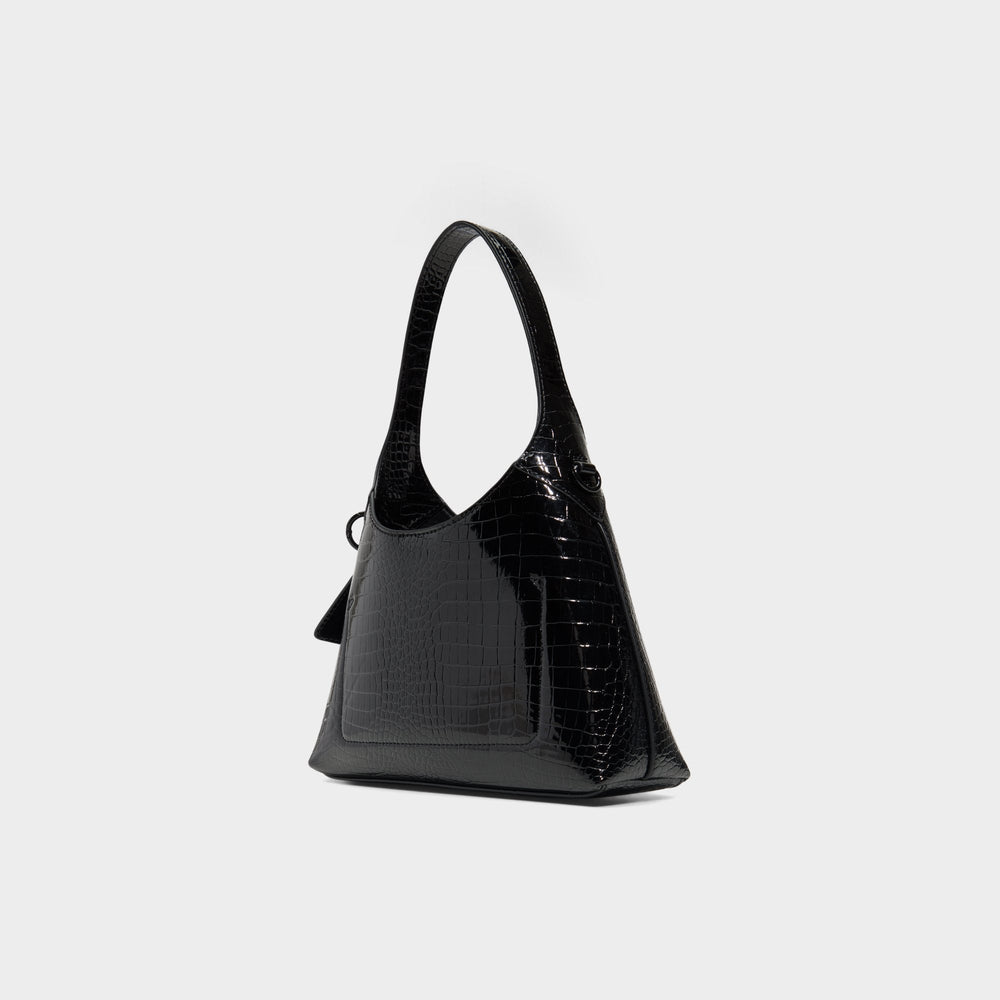 Smallharperr Black/Black Women's Shoulder Bags - Hobo bag