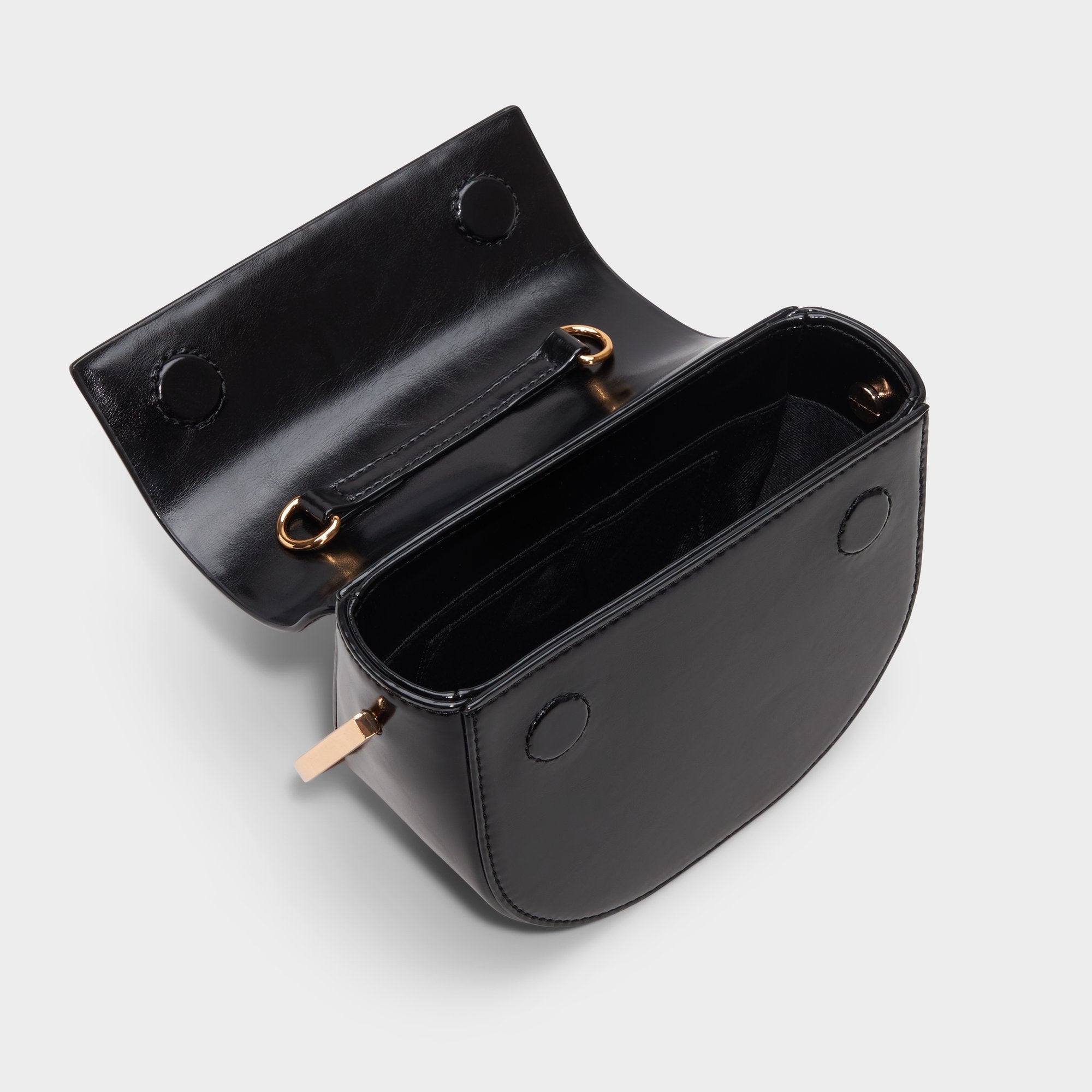 Delightfullx Black Women's Top Handle Bags - Top handle bag