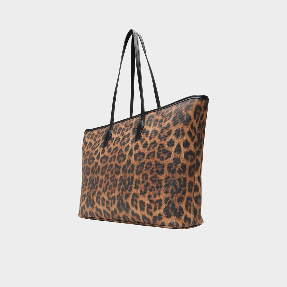 Everythingtotee in Brown Multi - Tote bag