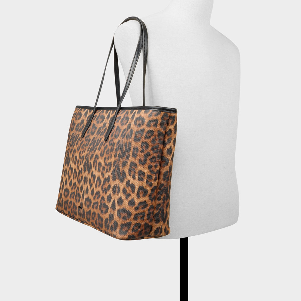 Everythingtotee in Brown Multi - Tote bag