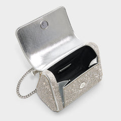 Blingchic Silver Women's Clutches & Evening bags - Top handle bag