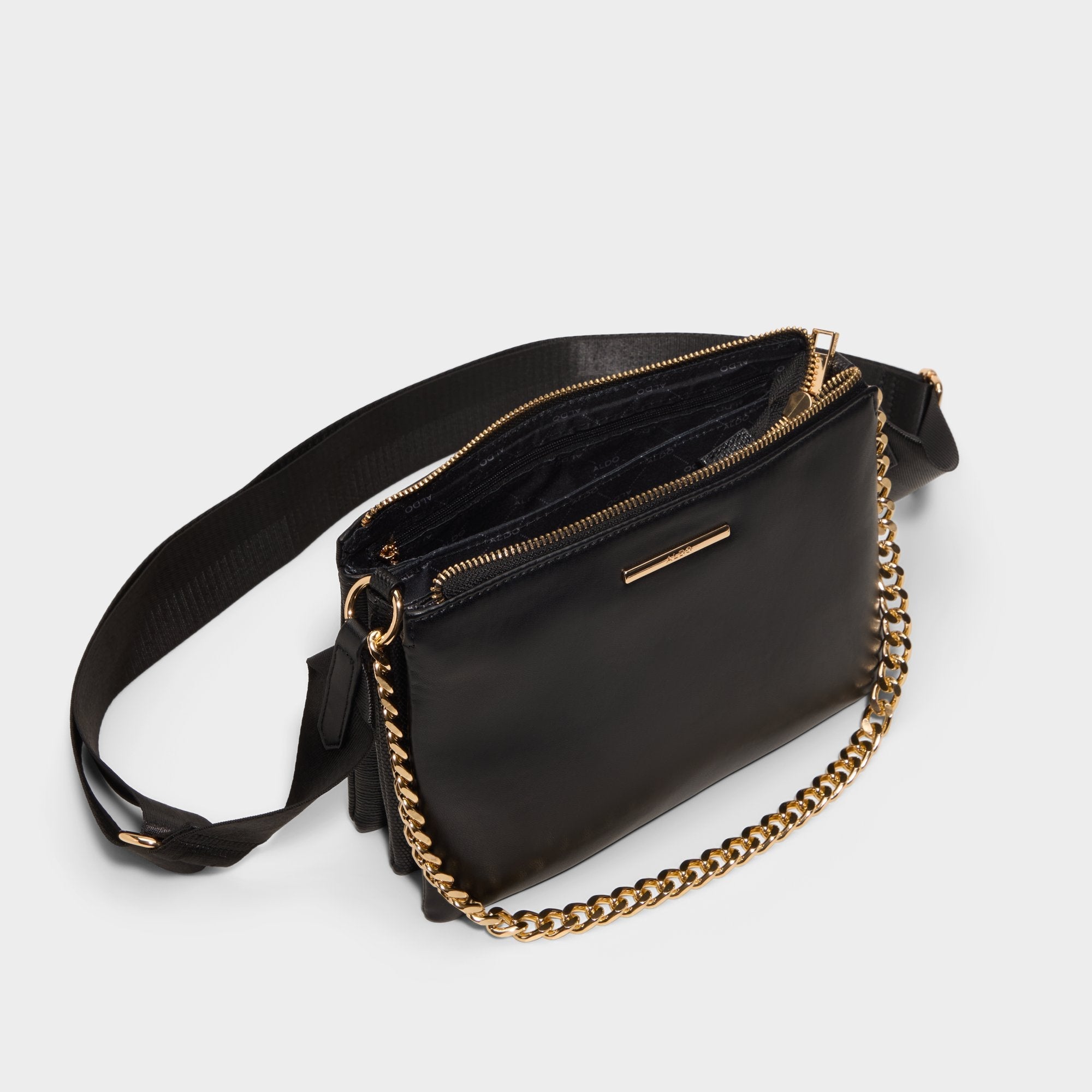 Alaeteriell Black Women's Crossbody Bags - Crossbody bag