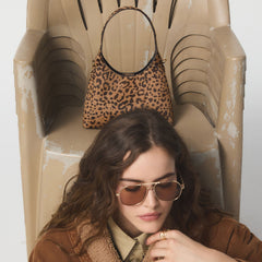 Smallharperr in Other Brown - Hobo bag