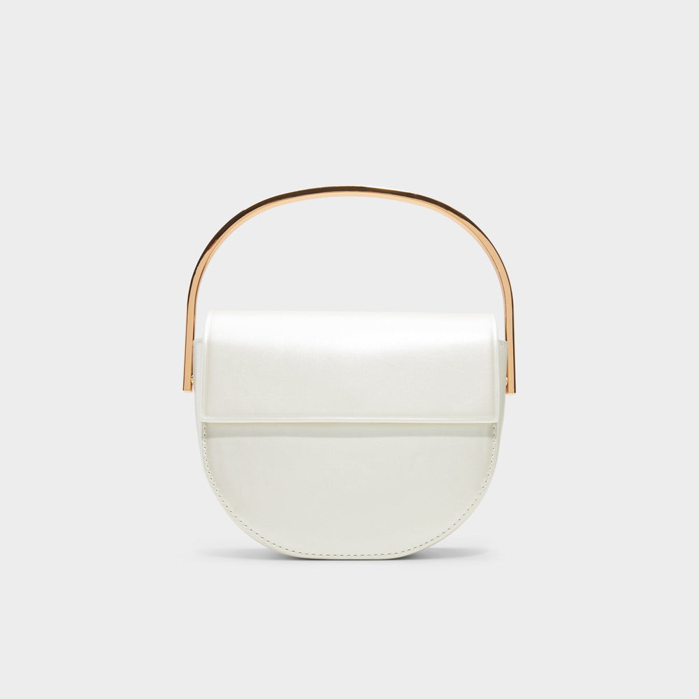 Delightfullx White Women's Top Handle Bags - Top handle bag