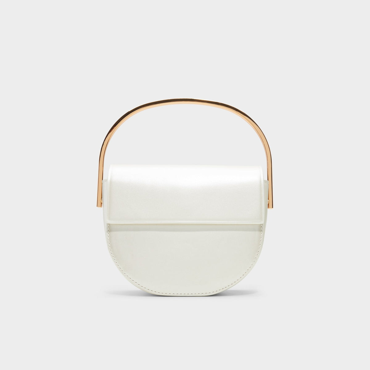Delightfullx White Women's Top Handle Bags - Top handle bag