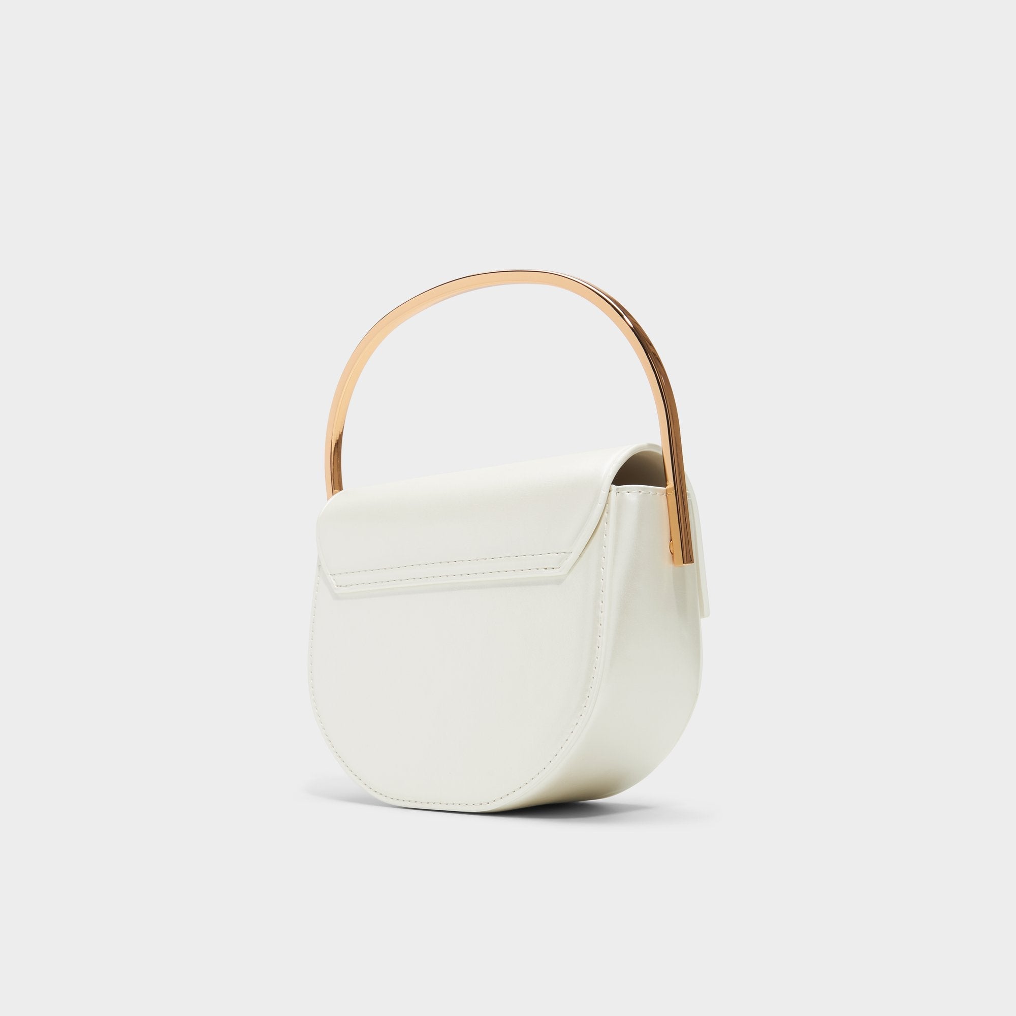 Delightfullx White Women's Top Handle Bags - Top handle bag