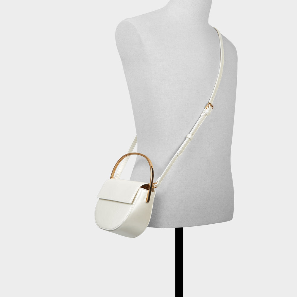 Delightfullx White Women's Top Handle Bags - Top handle bag