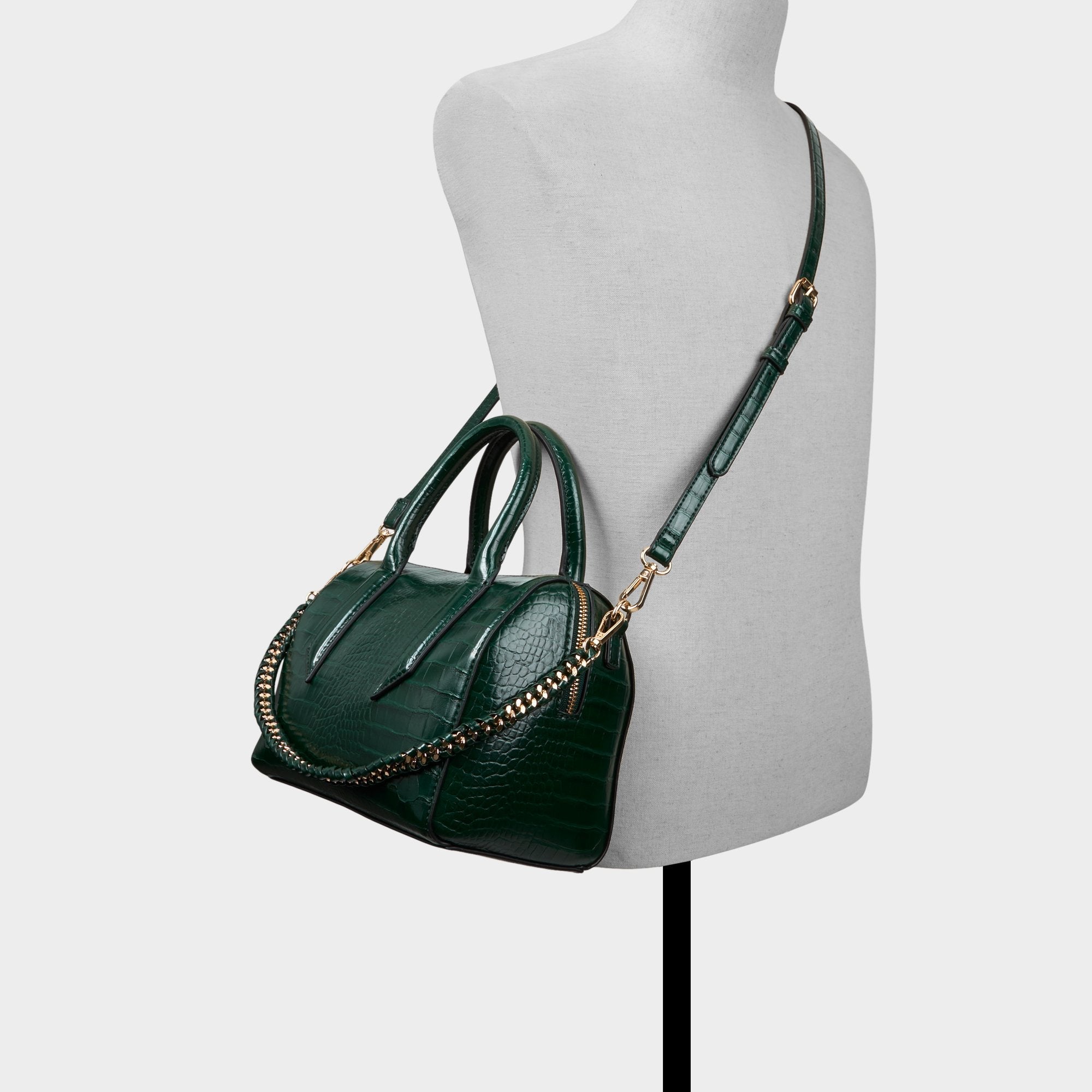 Albalaerell in Dark Green - Satchel bag