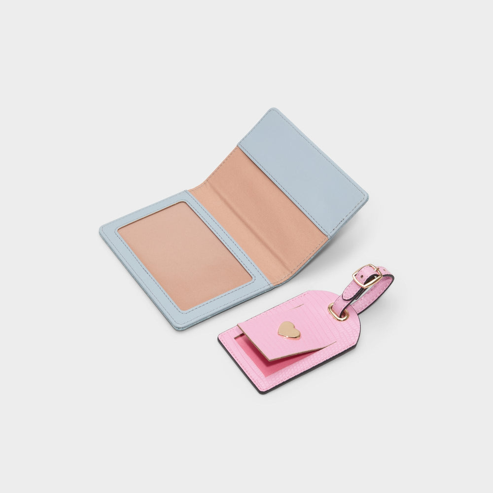 Vacayonthegox Denim Women's Wallets - Luggage tag