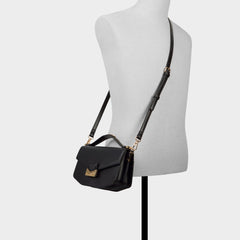 Zenebbx Black Women's Top Handle Bags - Top handle bag
