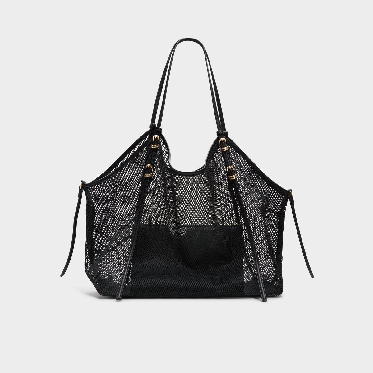 Meshcarry Black Women's Tote & Satchel bags - Hobo bag