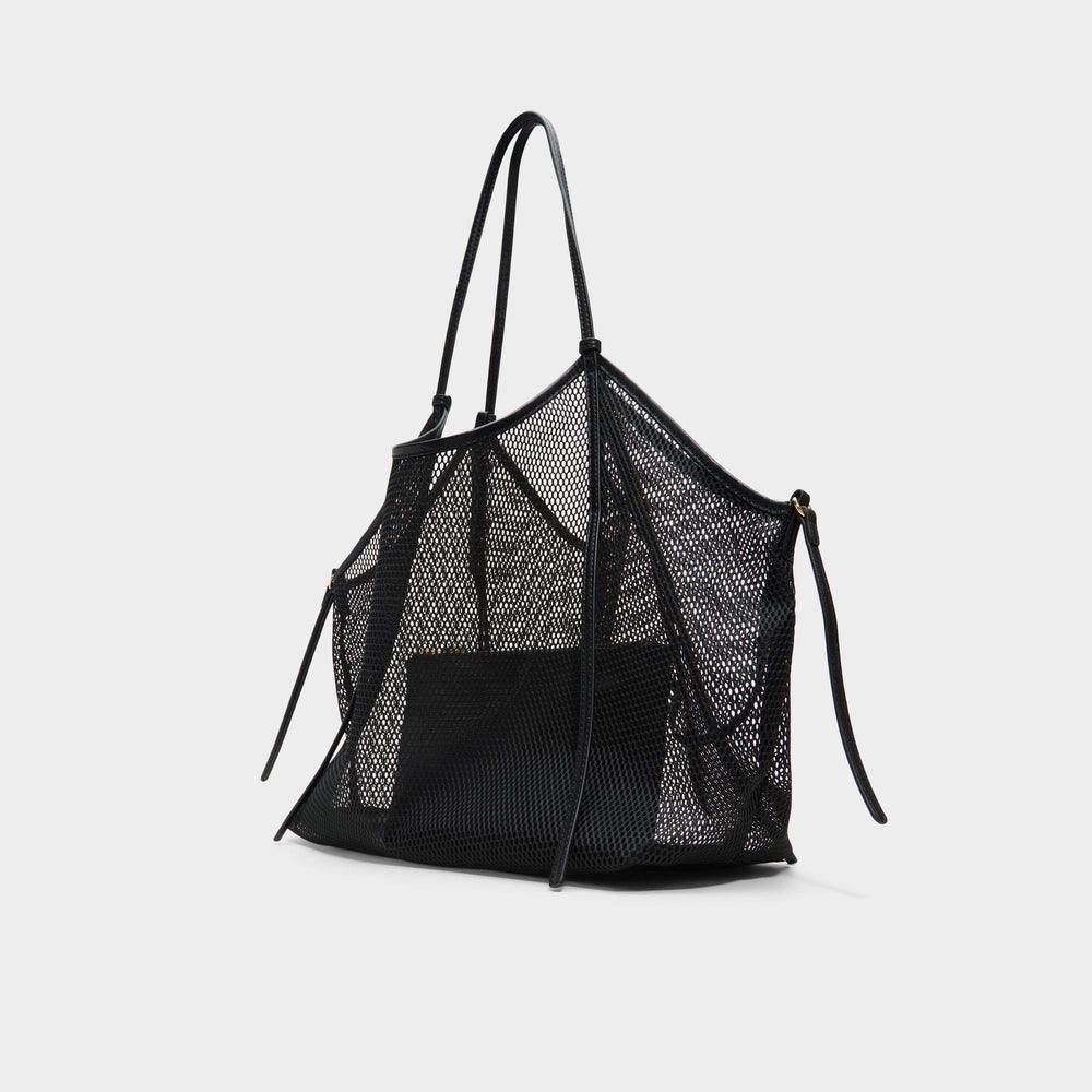 Meshcarry Black Women's Tote & Satchel bags - Hobo bag