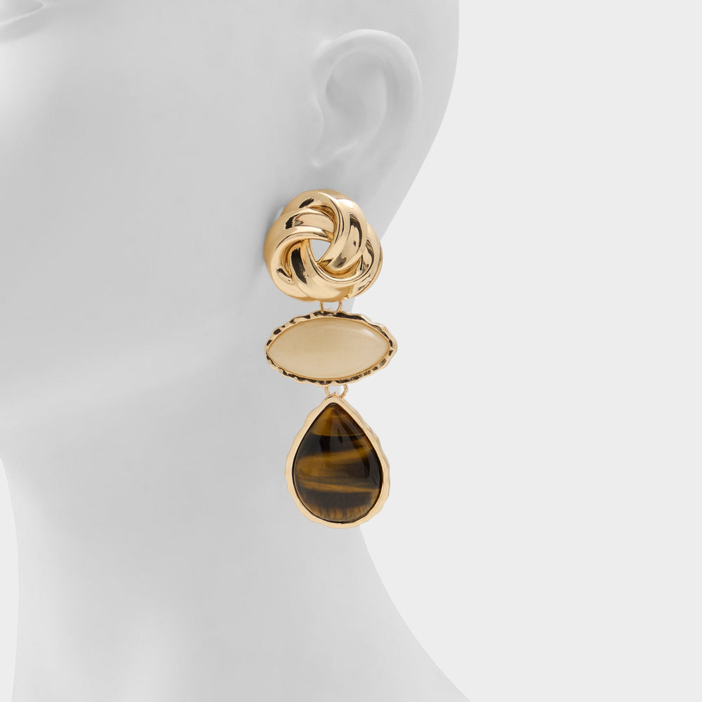 Sunara in Gold - Chandelier earrings