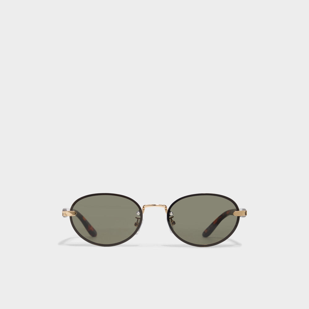 Alicee in Other Brown - Oval sunglasses