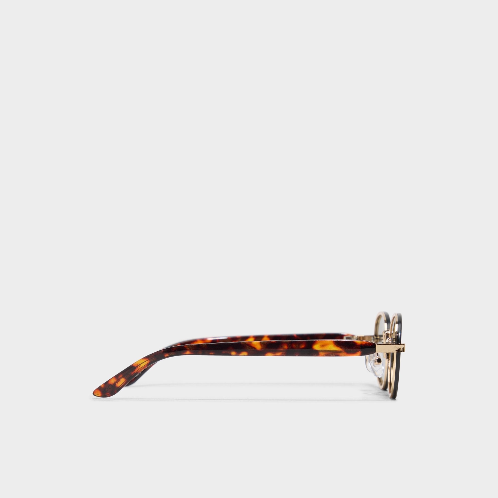 Alicee in Other Brown - Oval sunglasses