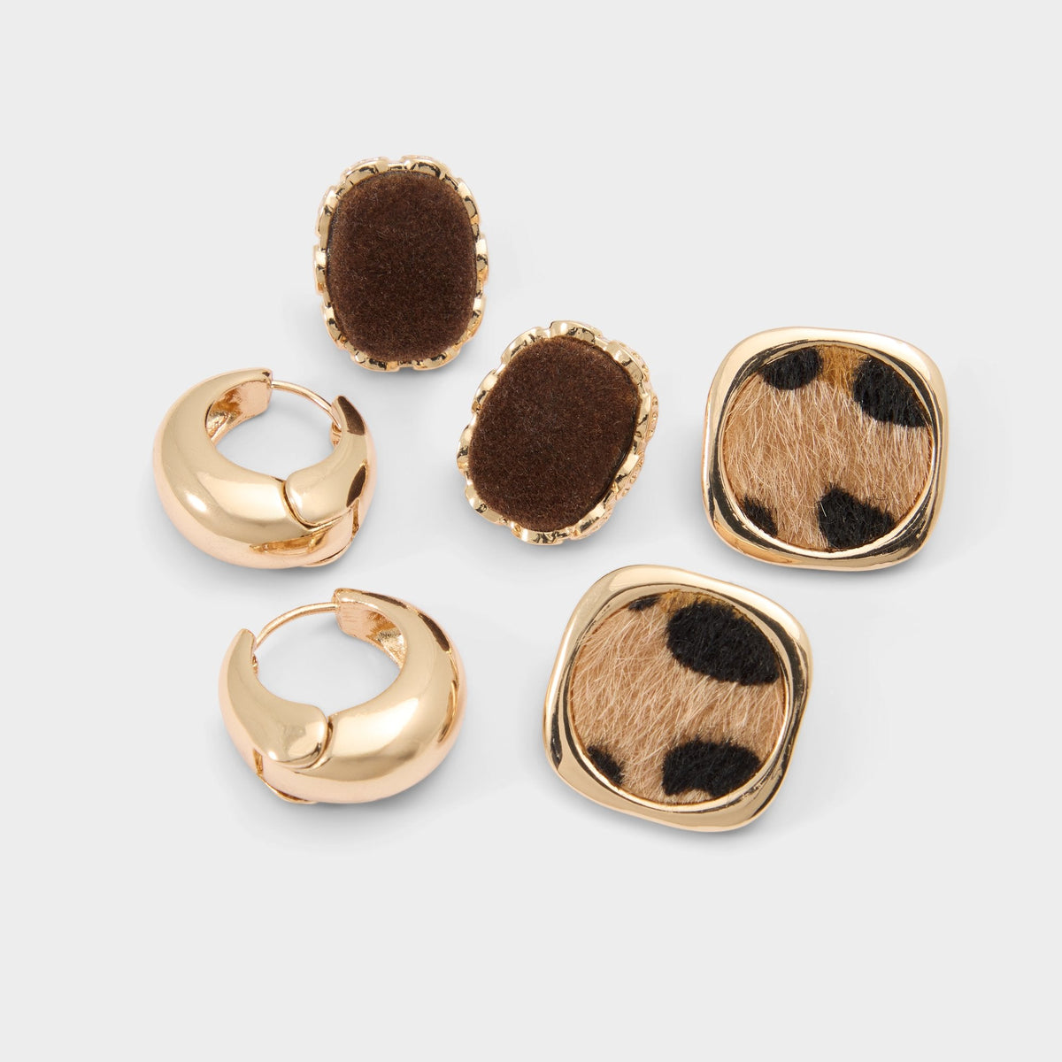Wildchic in Other Brown - Earring set