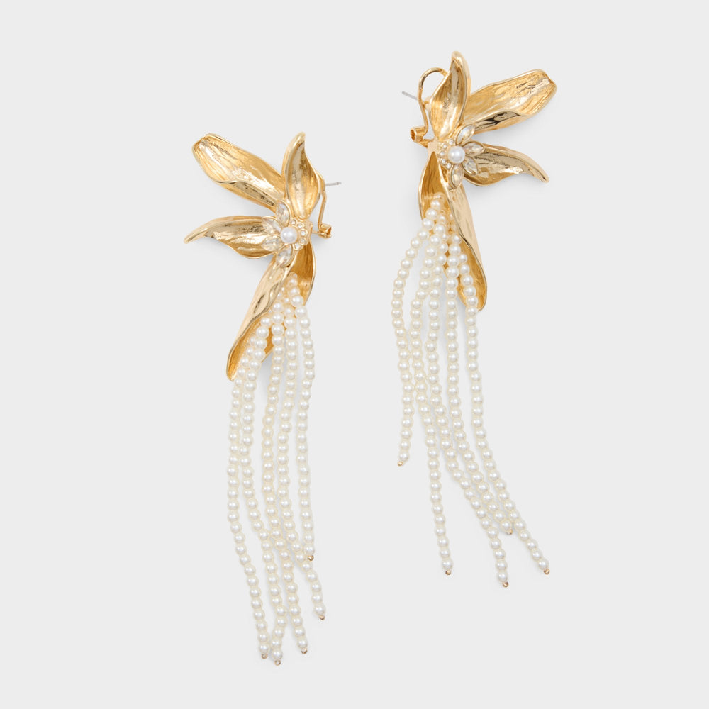 Glimmora in Ice - Statement earrings