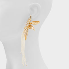 Glimmora in Ice - Statement earrings