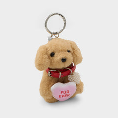 Doodles in Medium Beige - Bag charm