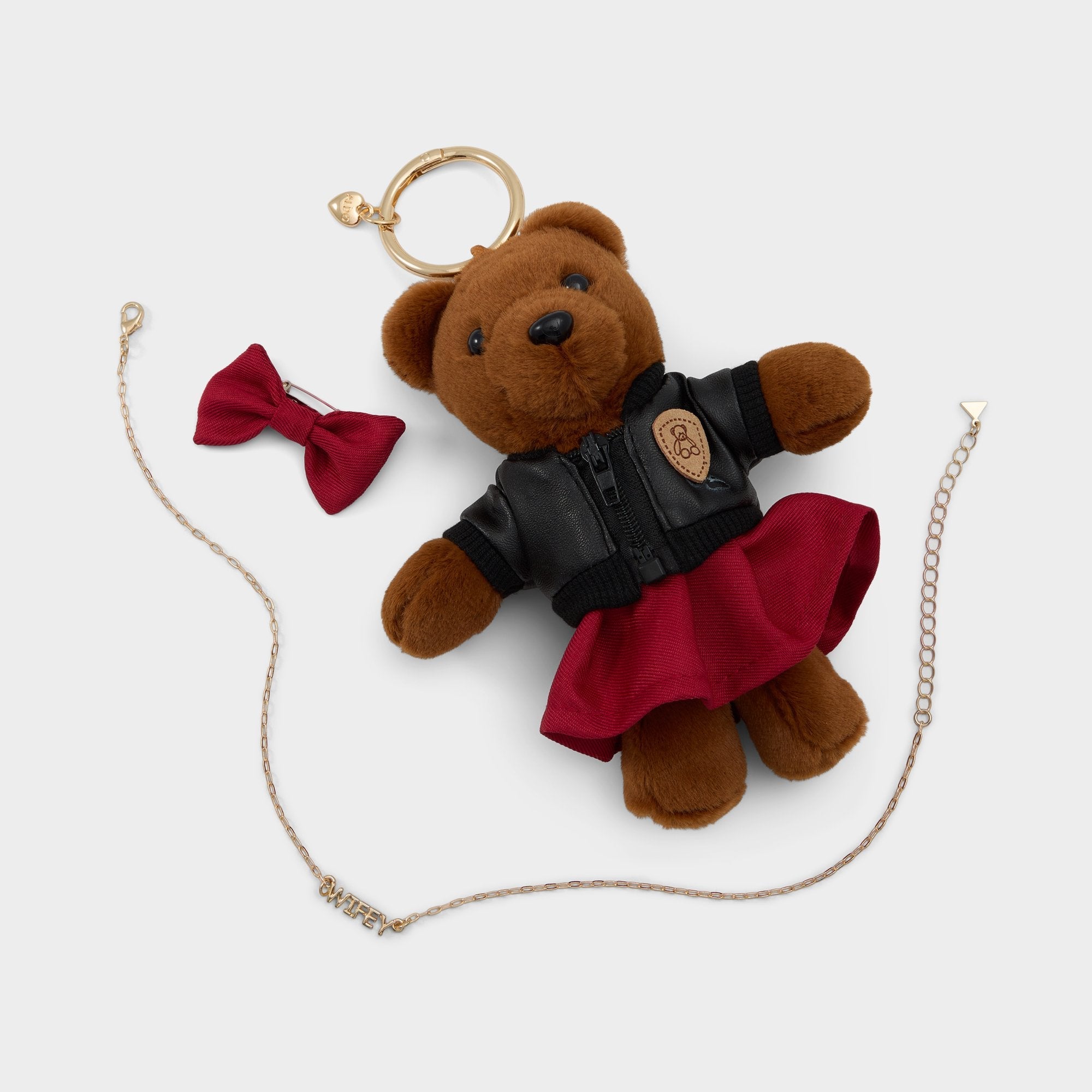 Honeybun in Light Brown - Bag charm