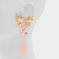 Papillara in Light Pink - Statement earrings