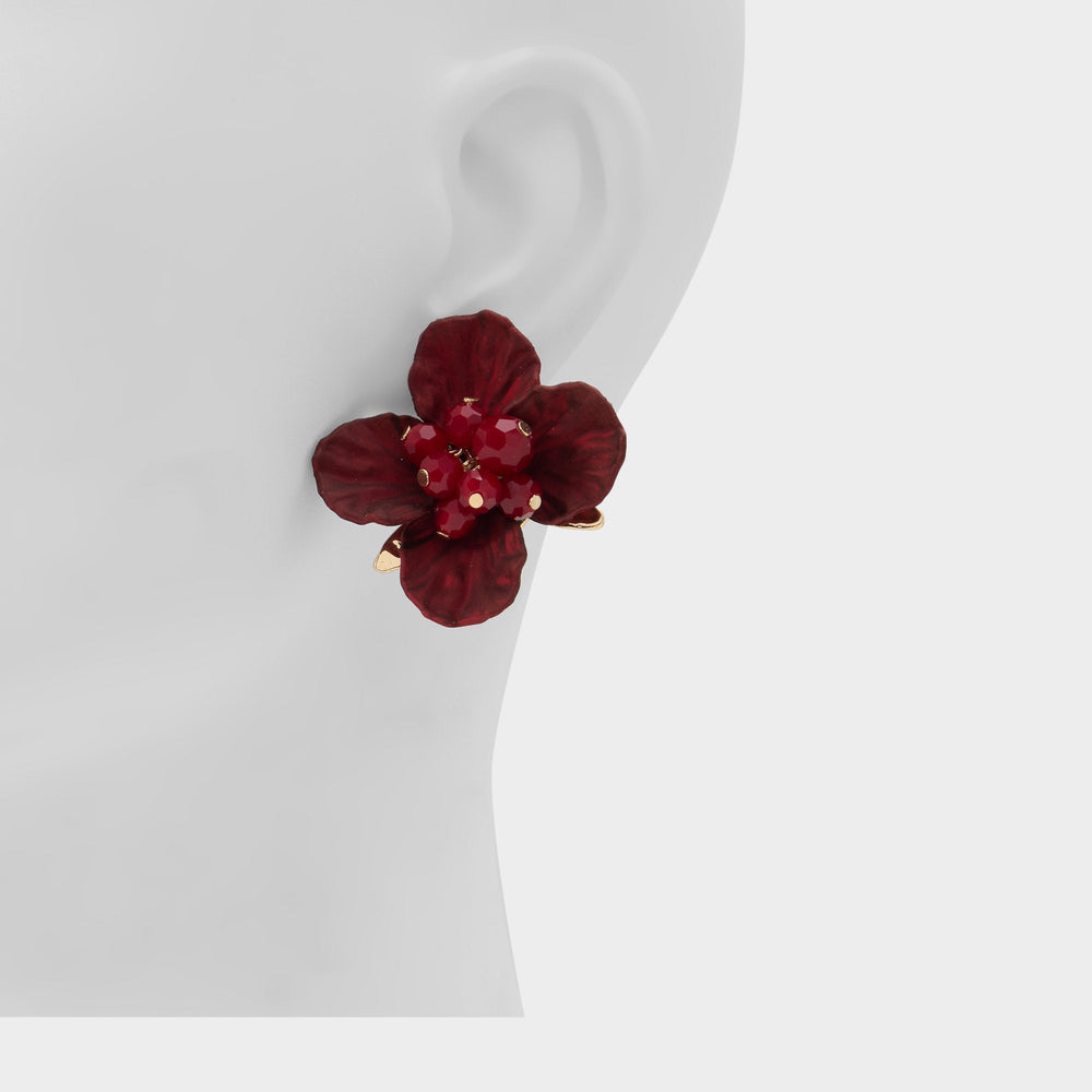 Bamey in Bordo - Statement earrings