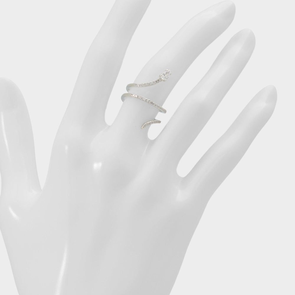 Mirienad in Silver Clear Multi - Ring