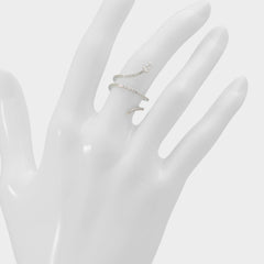 Mirienad in Silver Clear Multi - Ring