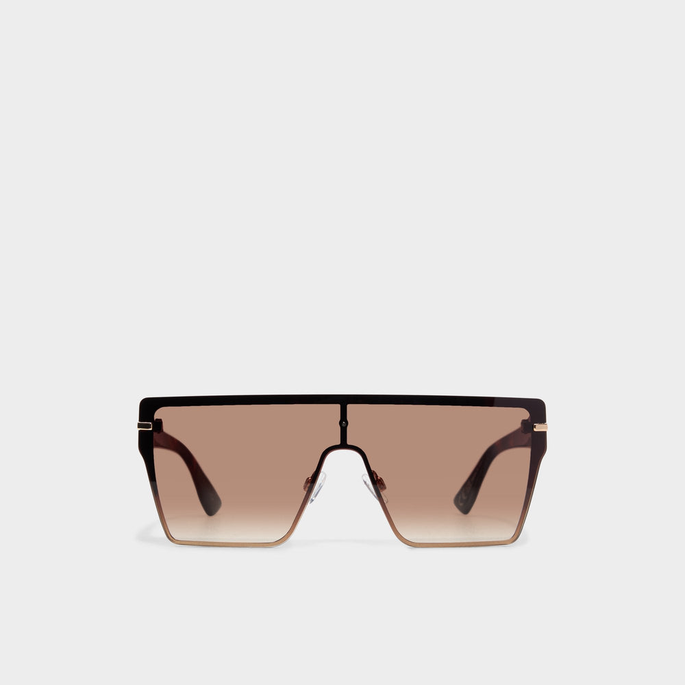 Gavenany Other Brown Women's Shield - Shield sunglasses