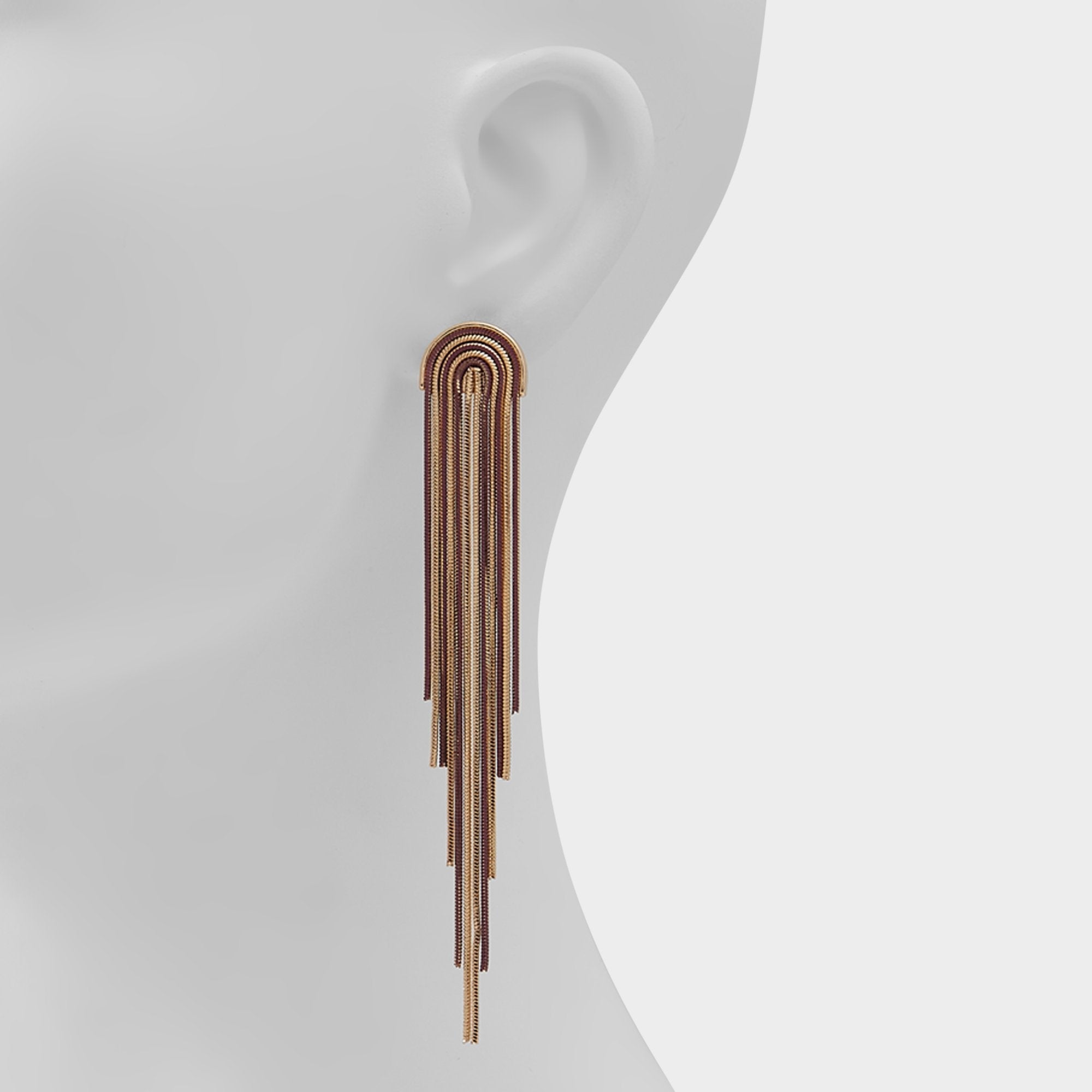 Dalloryn Light Brown Women's Earrings -