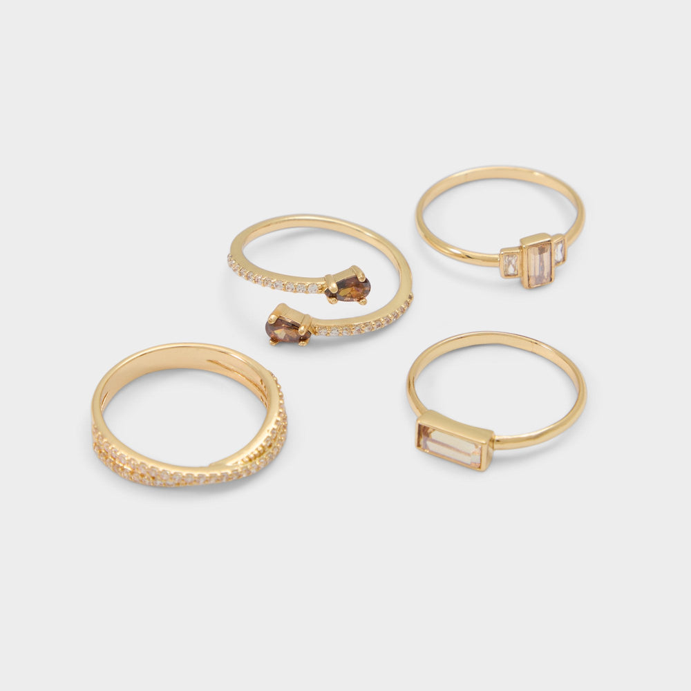 Yeikin in Light Brown - Multi finger rings