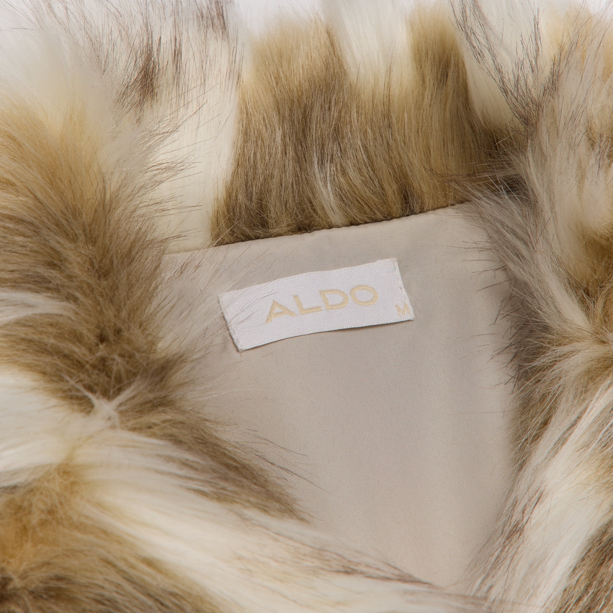 Alpenglow in Ice - Faux fur jacket