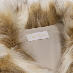 Alpenglow in Ice - Faux fur jacket