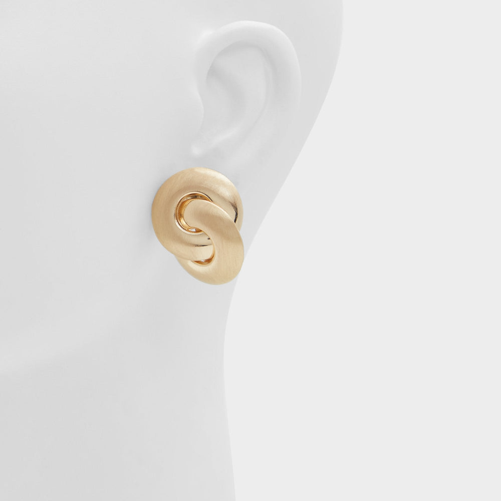 Bateriel Gold Women's Earrings - Button earrings