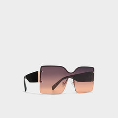 Lalaendrax Black/Gold Multi Women's Square - Square sunglasses