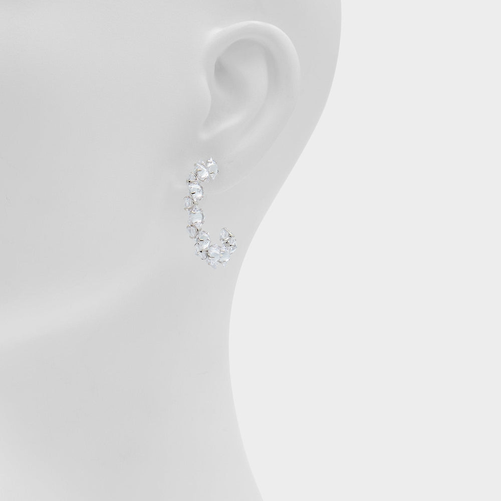 Adedrimar Silver/Clear Multi Women's Cubic Zirconia - Earrings