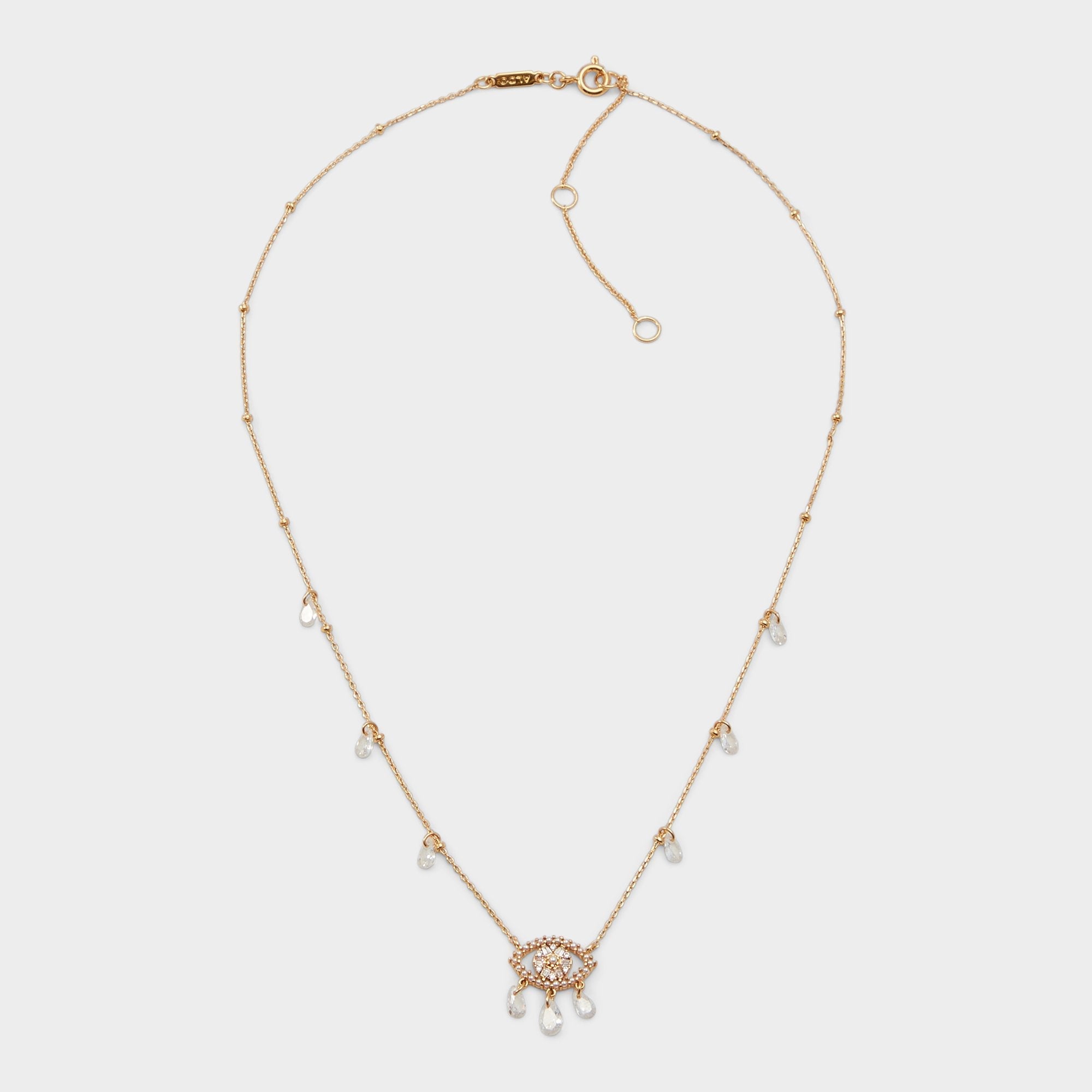 Umiramas Light Blue Women's Cubic Zirconia - Necklace