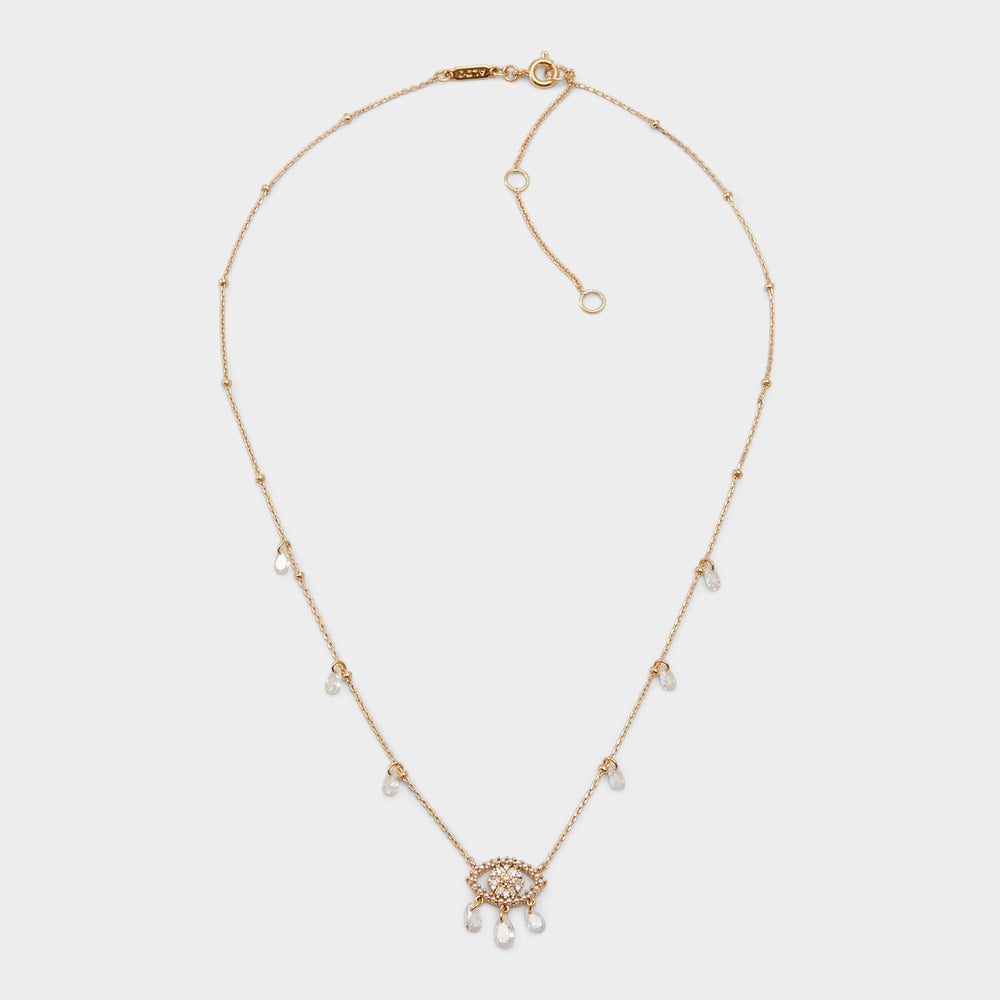 Umiramas Light Blue Women's Cubic Zirconia - Necklace