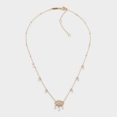 Umiramas Light Blue Women's Cubic Zirconia - Necklace