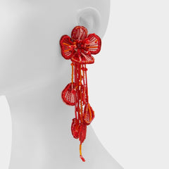 Rosellia Red Women's Earrings - Chandelier earrings