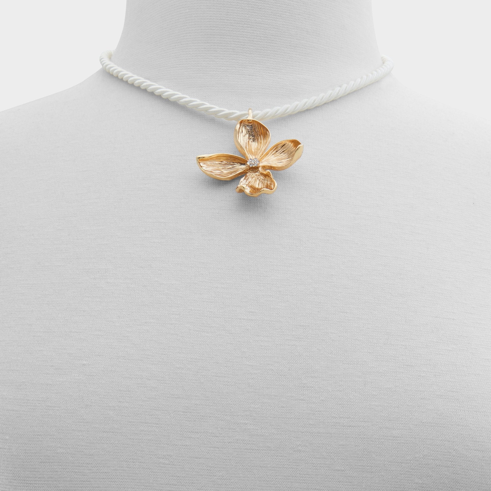 Chicadellicc Gold/Clear Multi Women's Necklaces - Necklace