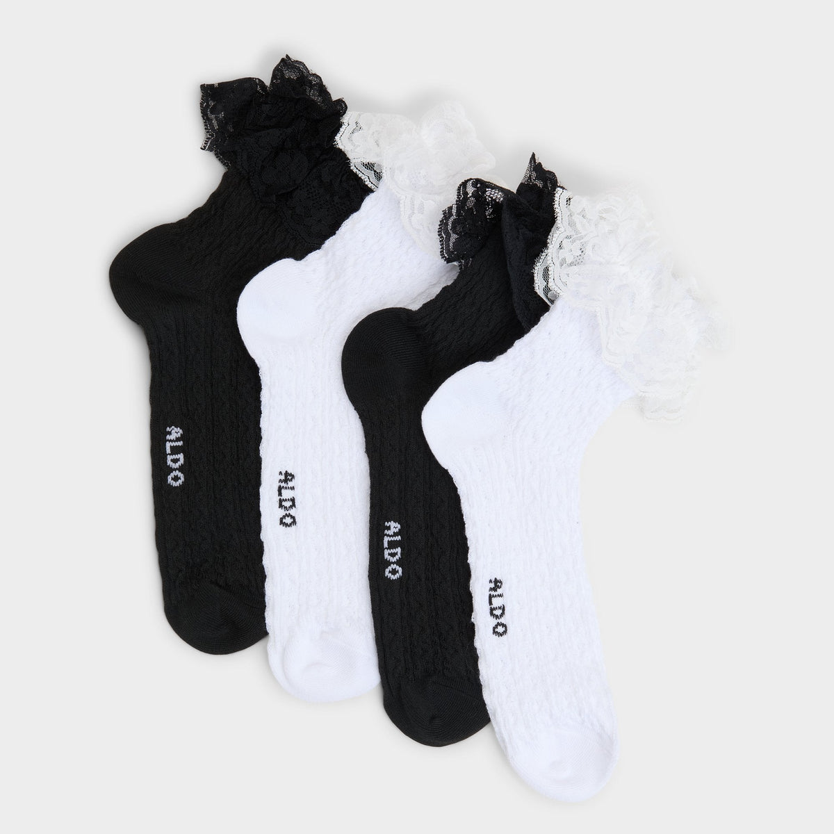 Lacefrills White Women's Socks - Socks