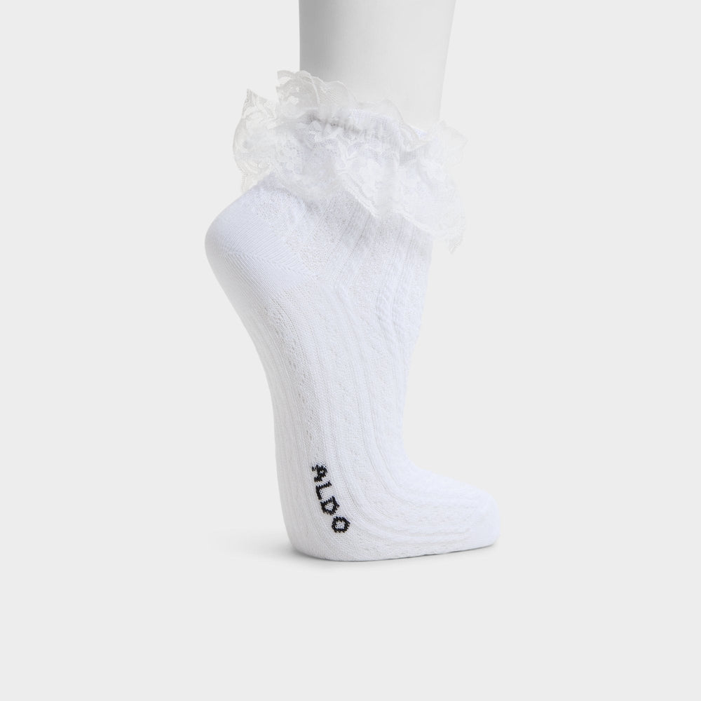 Lacefrills White Women's Socks - Socks