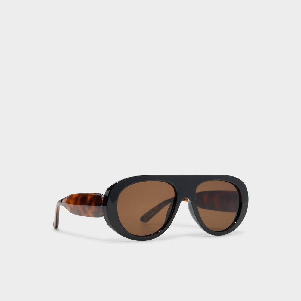 Harvveyx Other Brown Women's Round - Aviator sunglasses