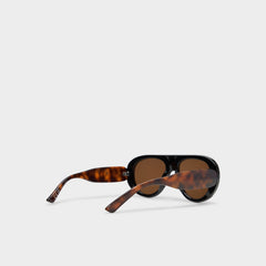 Harvveyx Other Brown Women's Round - Aviator sunglasses
