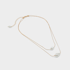 Indrois Gold Women's Necklaces - Layered necklace