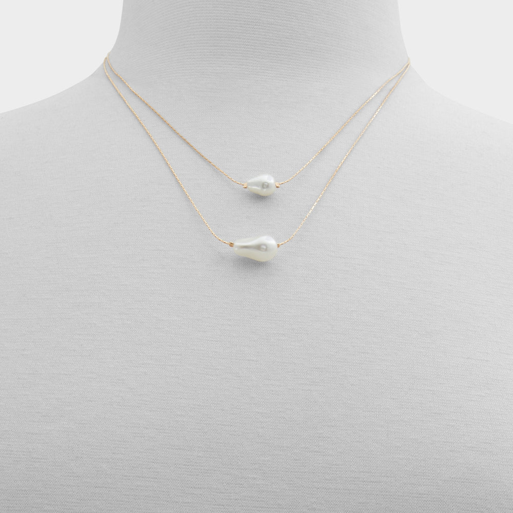 Indrois Gold Women's Necklaces - Layered necklace