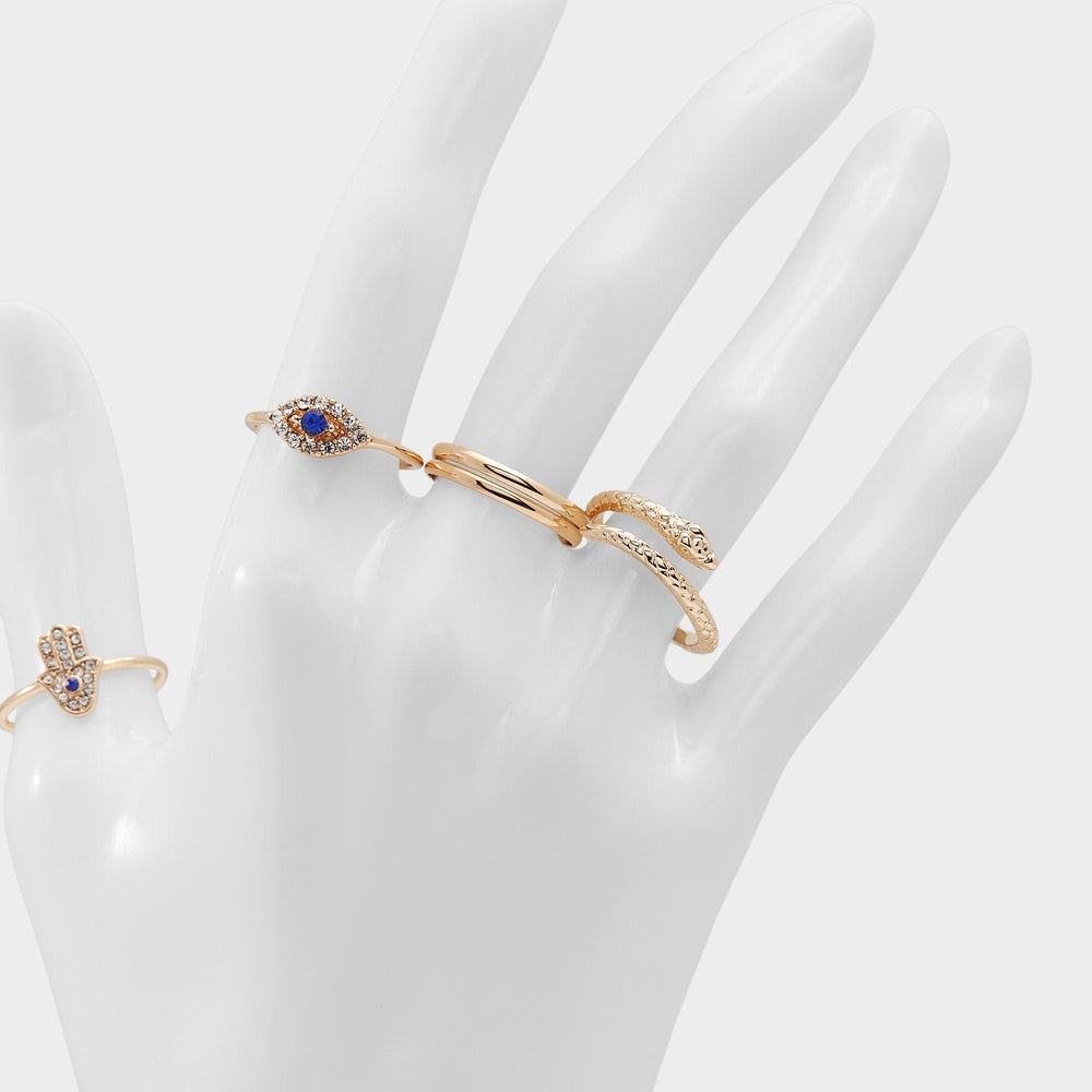 Eyeenvy Light Blue Women's Rings - Stackable rings