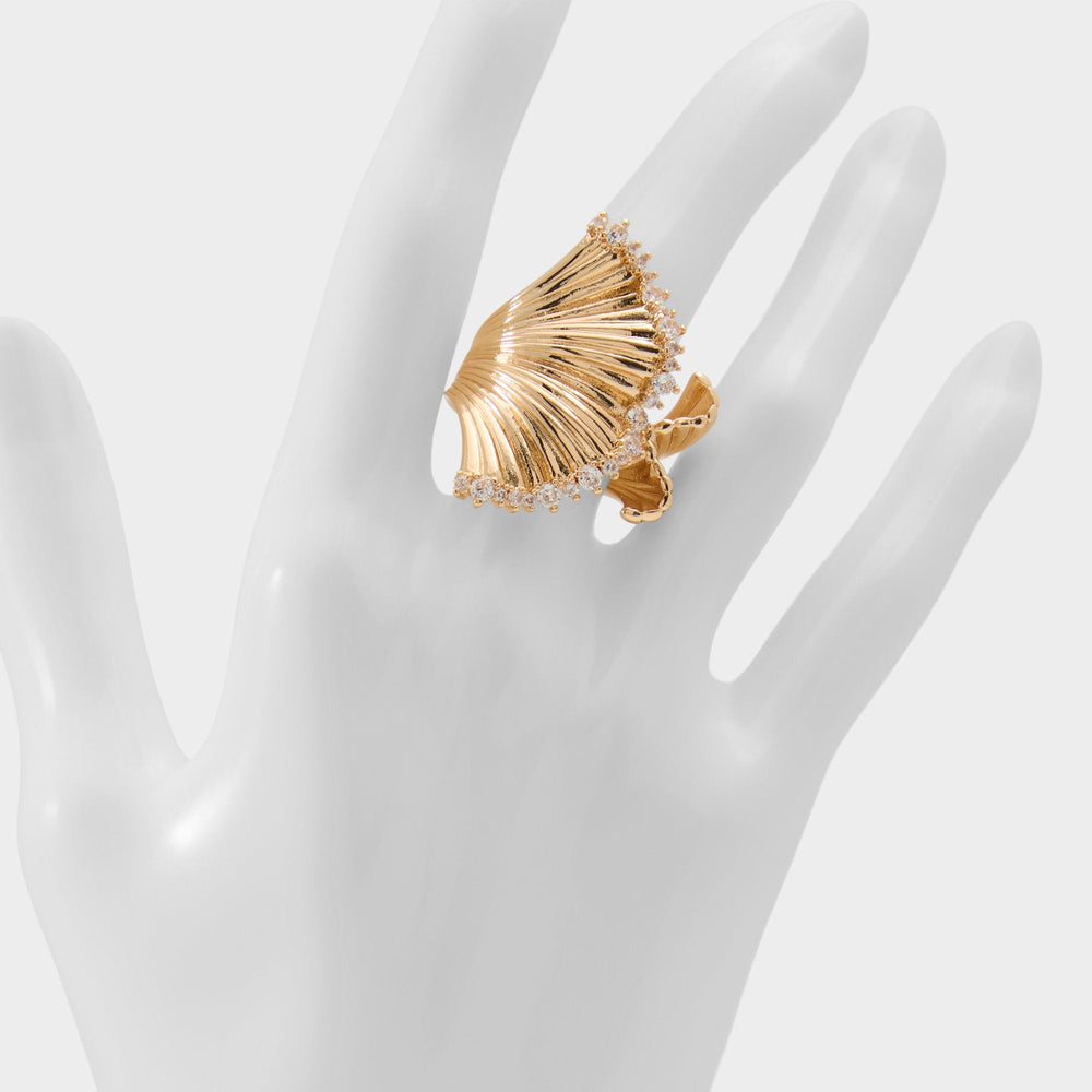 Fariarie in Gold Clear Multi - Ring