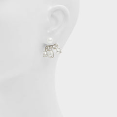 Olililith Silver/Clear Multi Women's Earrings - Earrings